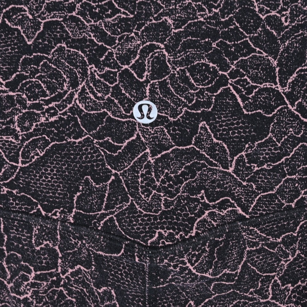 Lululemon Align High Rise Leggings 4 Lacescape Spanish Rose Pink Whimsigoth 28 - Picture 6 of 7